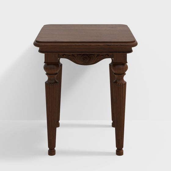 เก้าอี้ข้างสีน้ำตาล