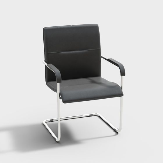 Urban Lounge Chair 3D model for Modern Spaces