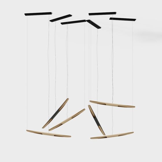 Suspended Balance 3D model for Modern Designs