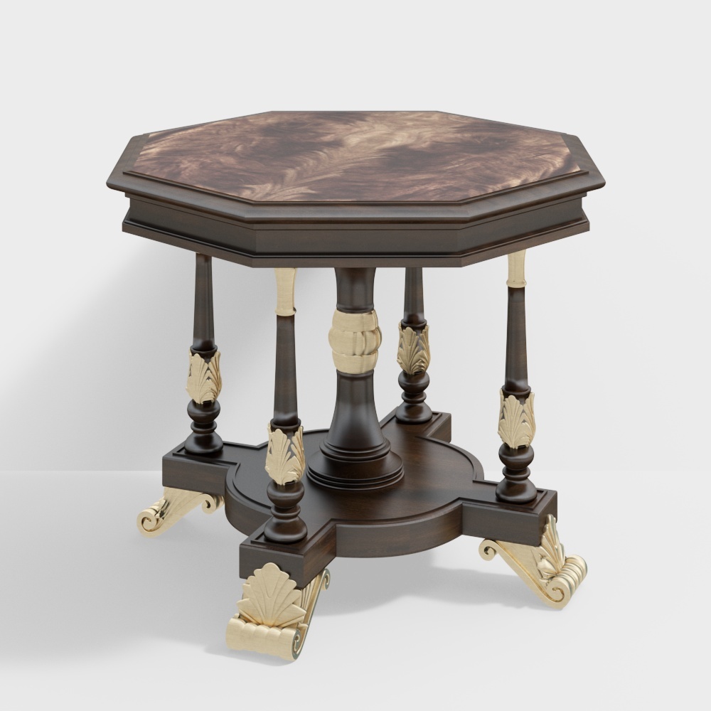 Tavolino da Caffè Marrone