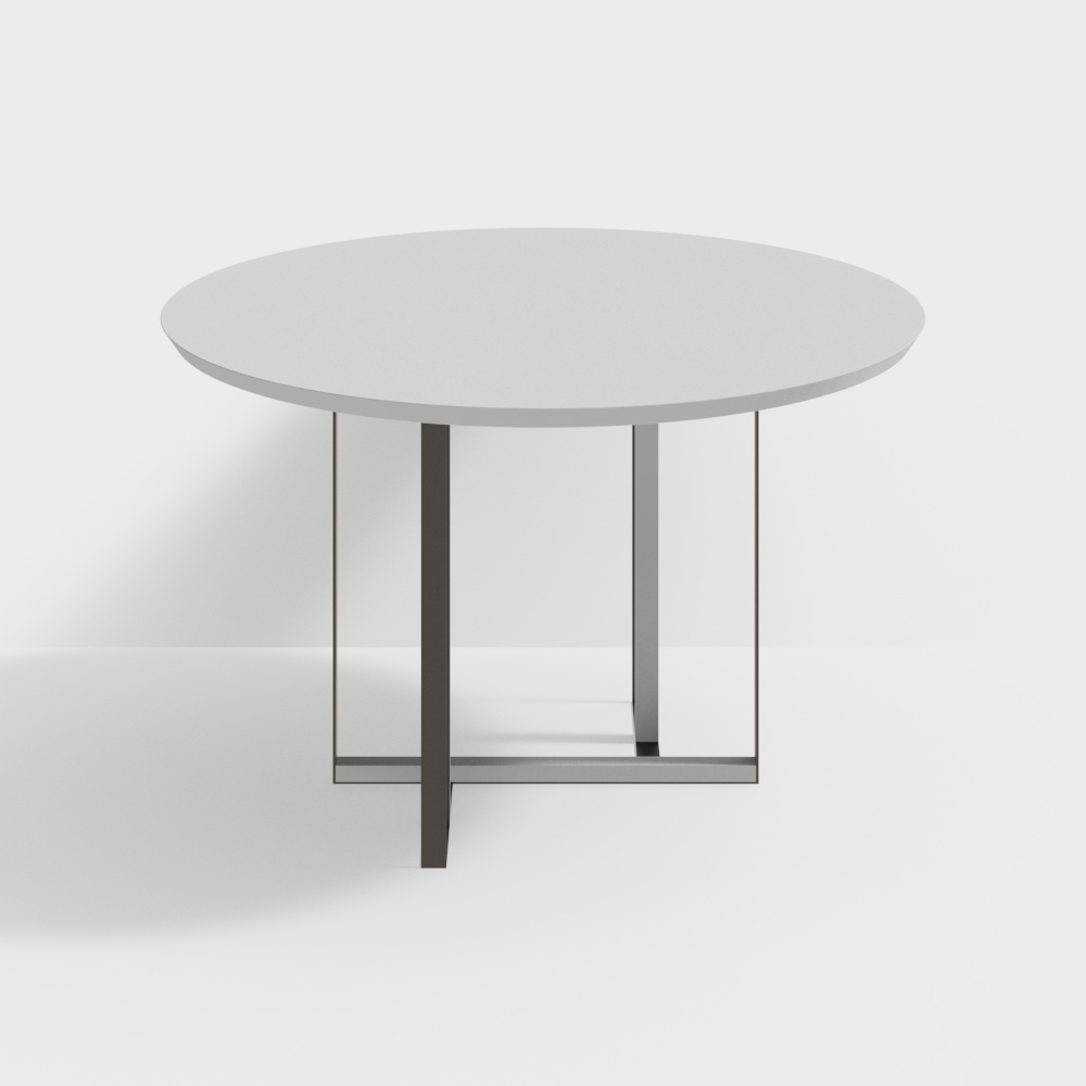 Table d'appoint blanche