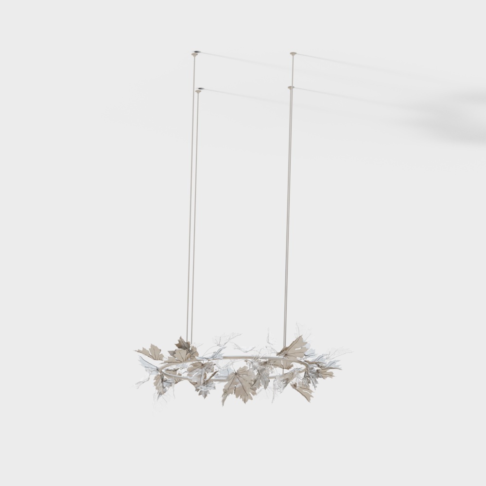 Scandinavian Gray Pendants & Chandeliers 3D Model