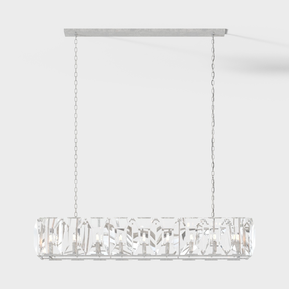 シャンデリア - グレー