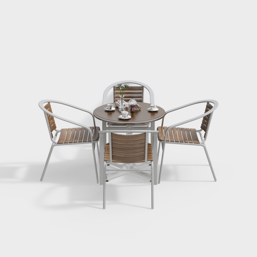 Bộ bàn ghế kết hợp04