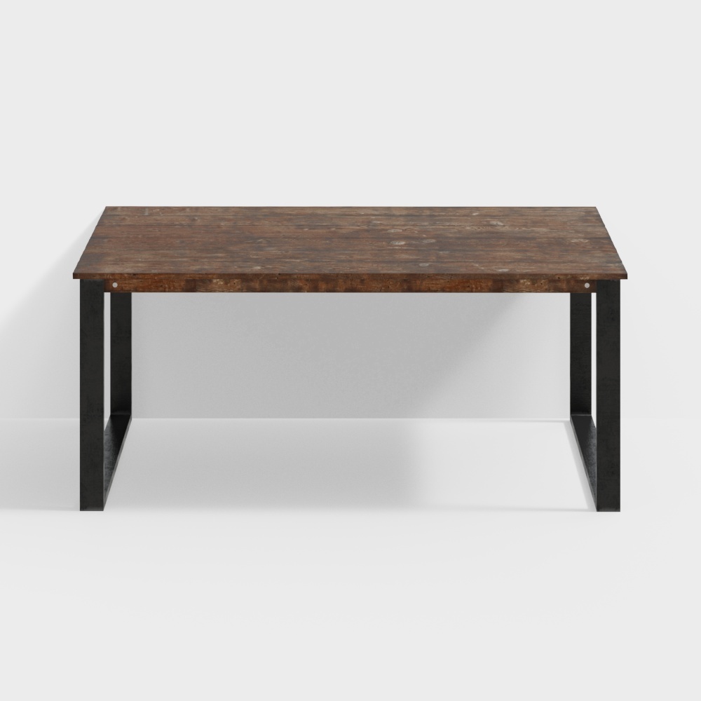 Dining table brown