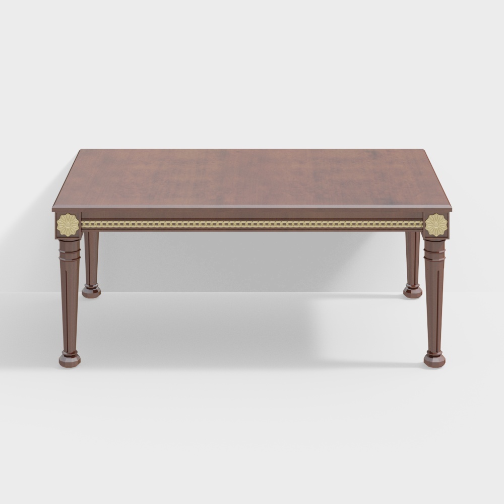 Classic Dining Table 3D model