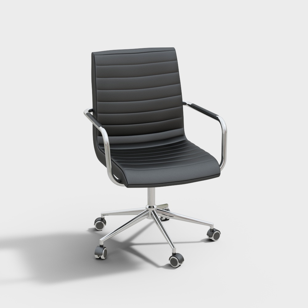 Modern Minimalist Office Chair 3D model