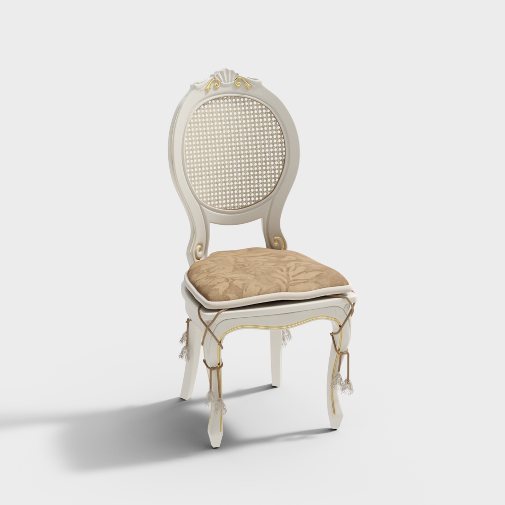 back rest chair nude