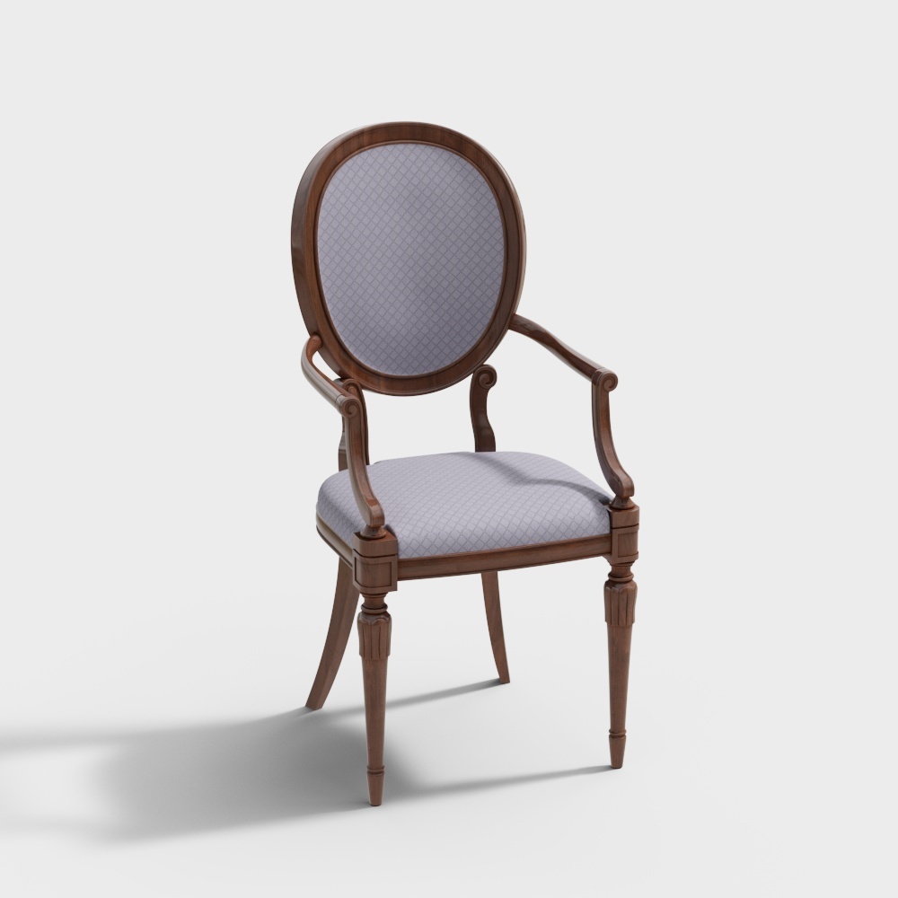 back rest chair purple