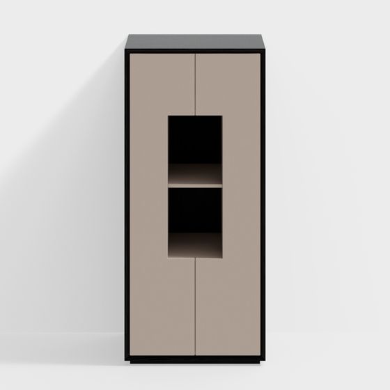 City Window Cabinet 3D model