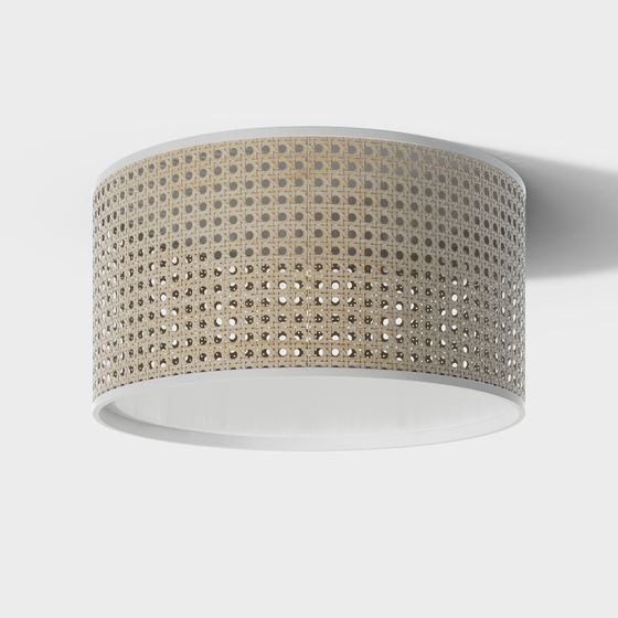 Luz de techo empotrada de caña