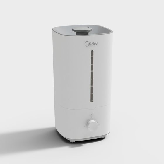 Minimalist Midea Humidifier 3D model