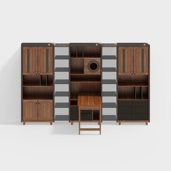 Urban Storage Suite 3D model for Modern Home Design