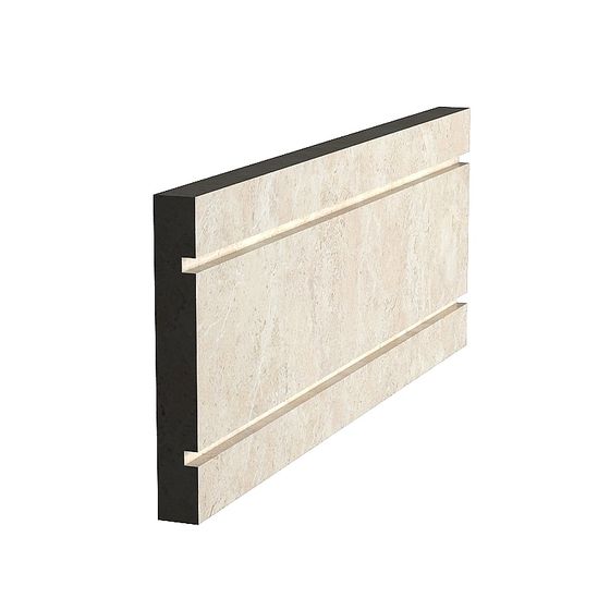Skirting Board 3D Model for Interior Finishing