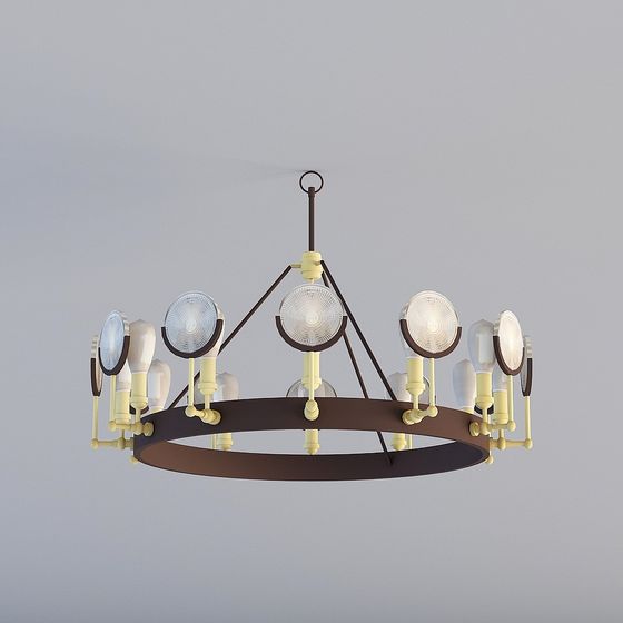 Vintage Pendant Light 3D model for Modern Homes