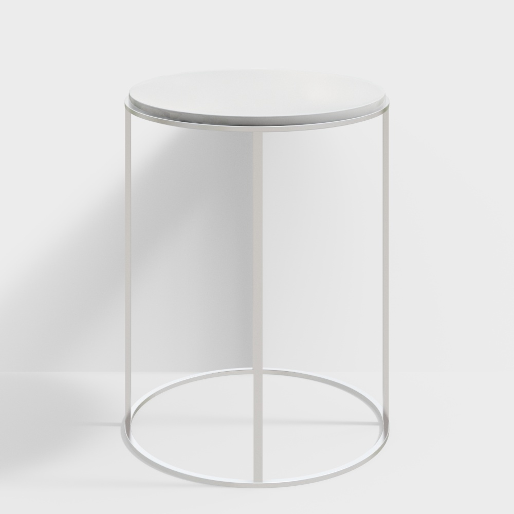 side table-white