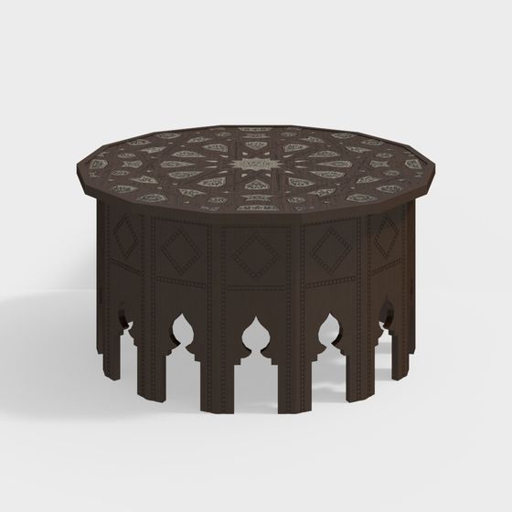 Arabesque Coffee Table 3D model