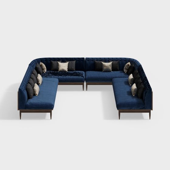 Sofá de asientos para banquetes-1