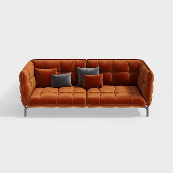 Urban Comfort 3D model Sofa for Modern Interiors