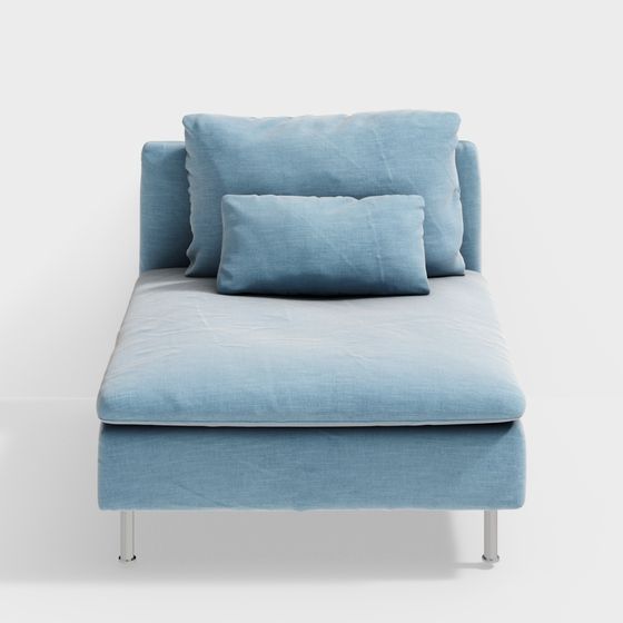 Cozy Lounge Chair 3D model for Contemporary Spaces