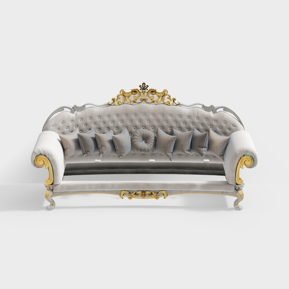 Royal Luxury Sofa 3D model