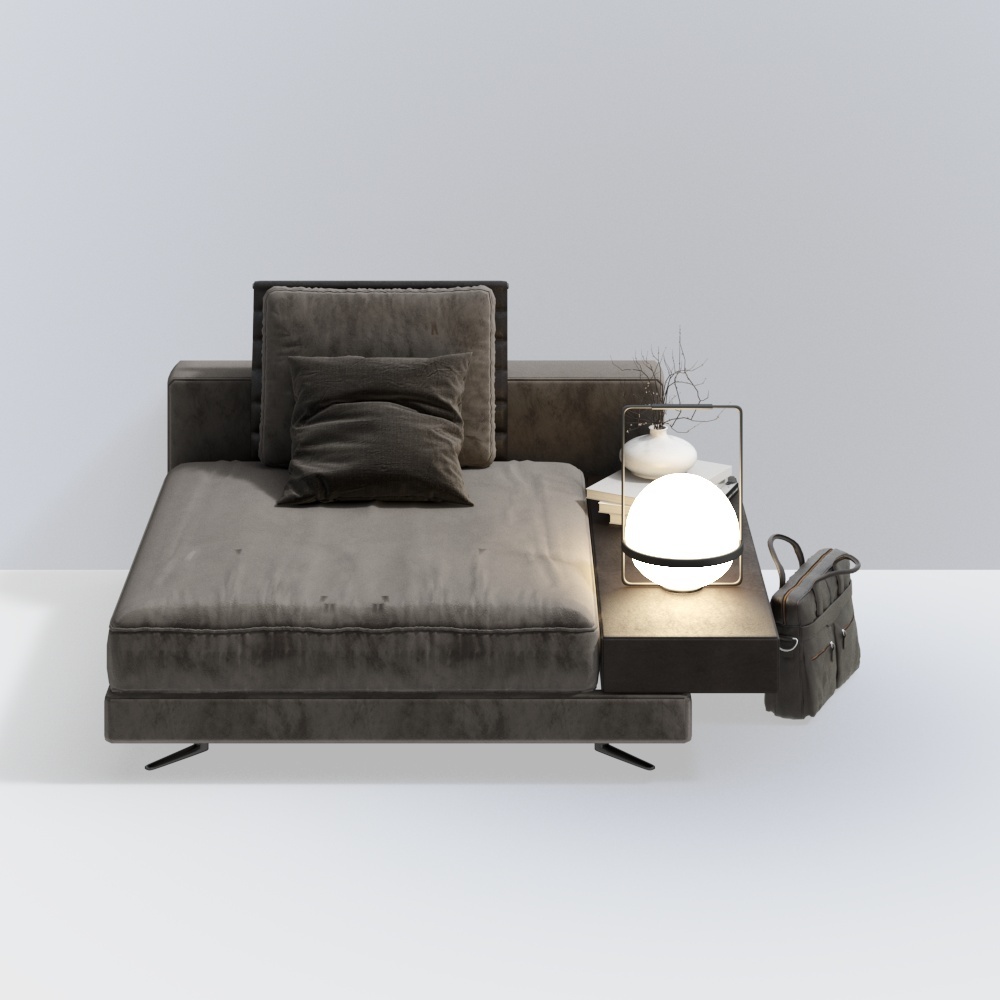 Divano bianco Minotti 3