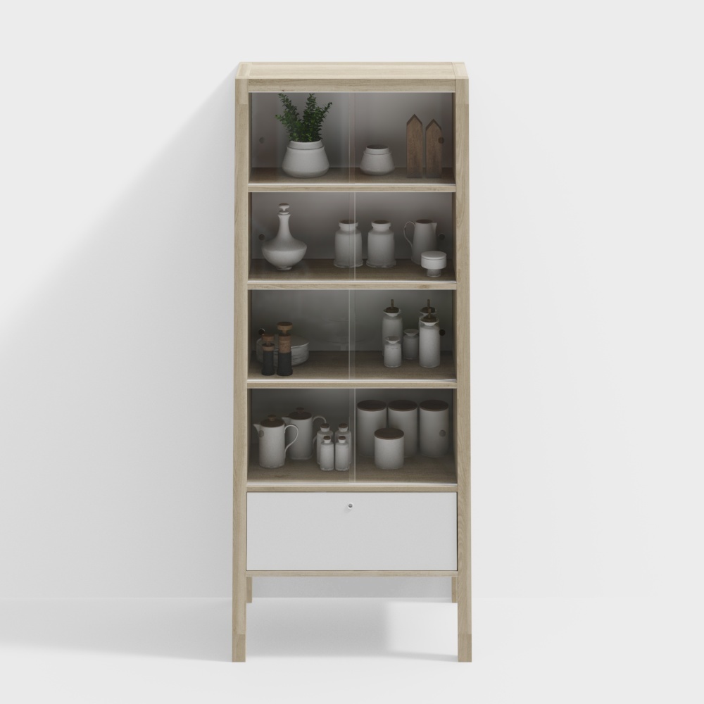 Ensemble de cabinet de cuisine décoratif 1