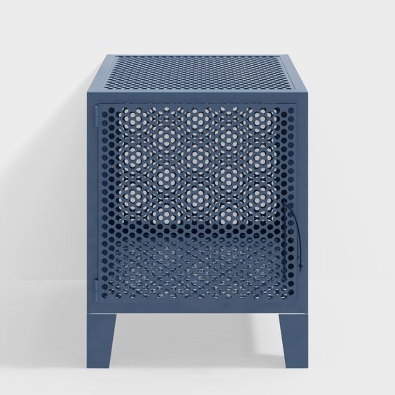 Perforated Cube 3D model