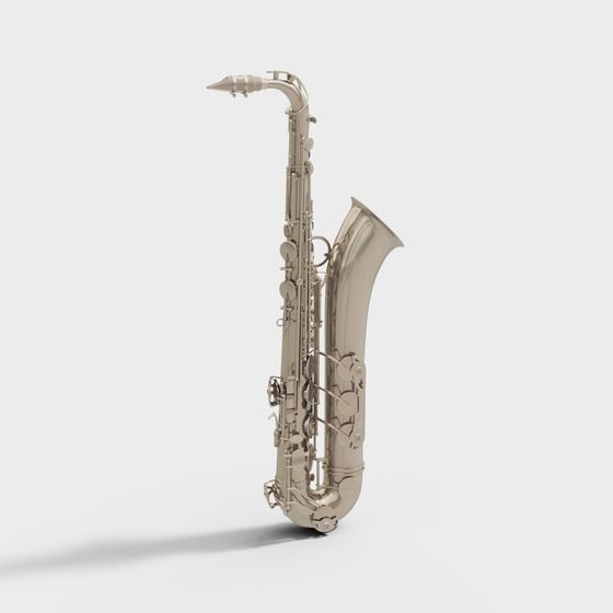 Elegant Saxophone 3D model