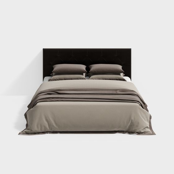 RH・ダイヤモンド・タフテッド・ベッド