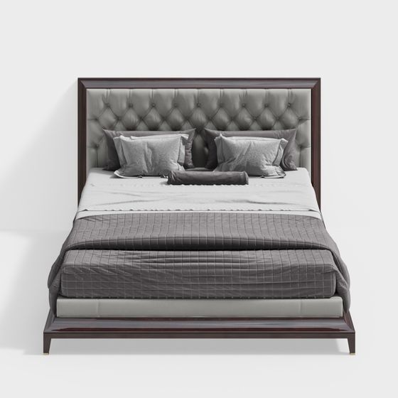 Elegance Bed 3D model