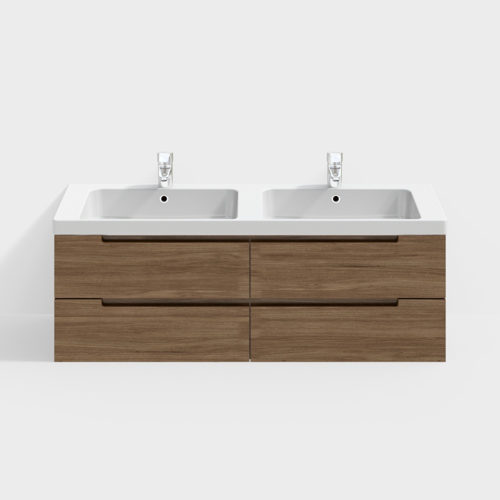 ビレロイ&ボッホ ダブルボウル洗面器 JD_エスカール Ba