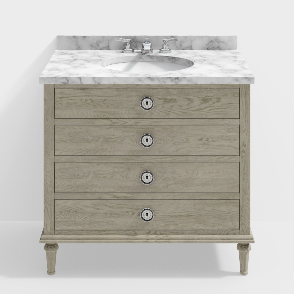 MAISON SINGLE VANITY SINK-Wash basin-1