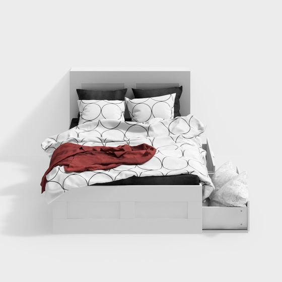 Modern Twin Beds,Twin Beds,Earth color