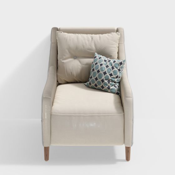 Cozy Retreat Sofa Chair 3D model