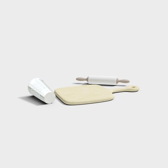 Low-Polygon Baking Tools Set 3D model