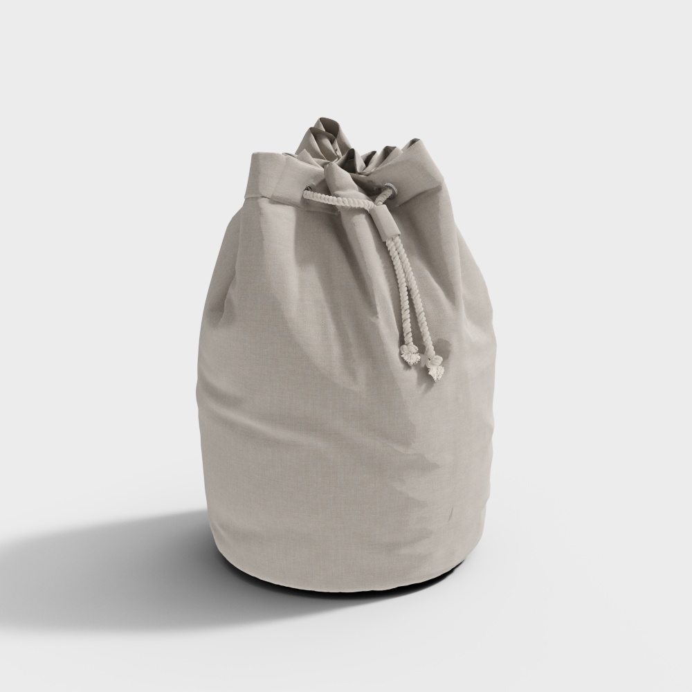Low-Poly Detailed Bag 3D model for Modern Designs