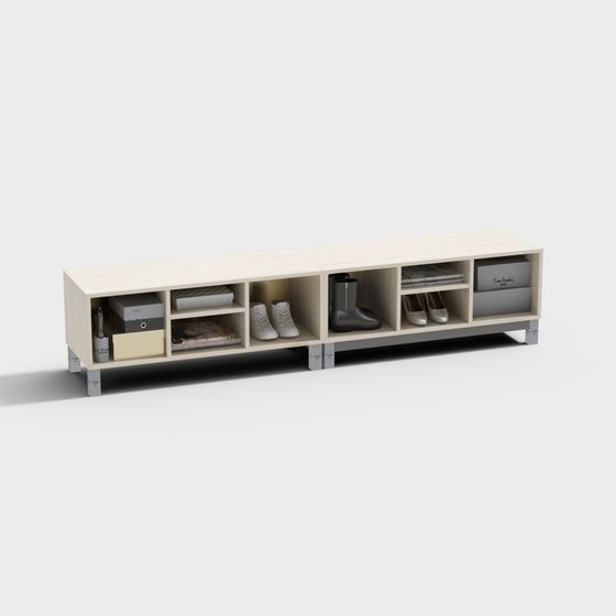 Urban Storage Shelf 3D model