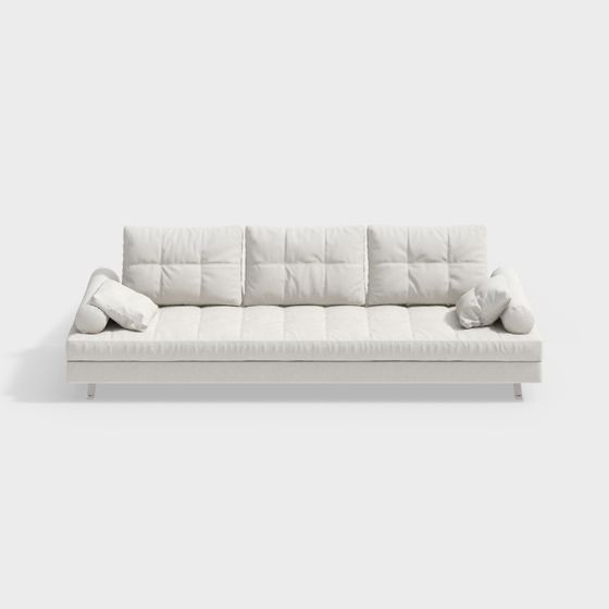 Urban Comfort 3D Sofa Model for Modern Interiors