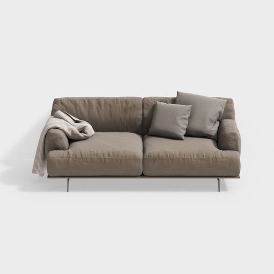 Cozy Comfort Sofa 3D model