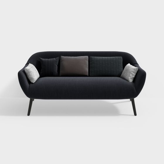 Urban Comfort 3D Model Sofa