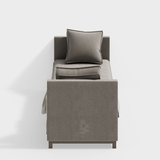 Modern Minimalist Sofa 3D model