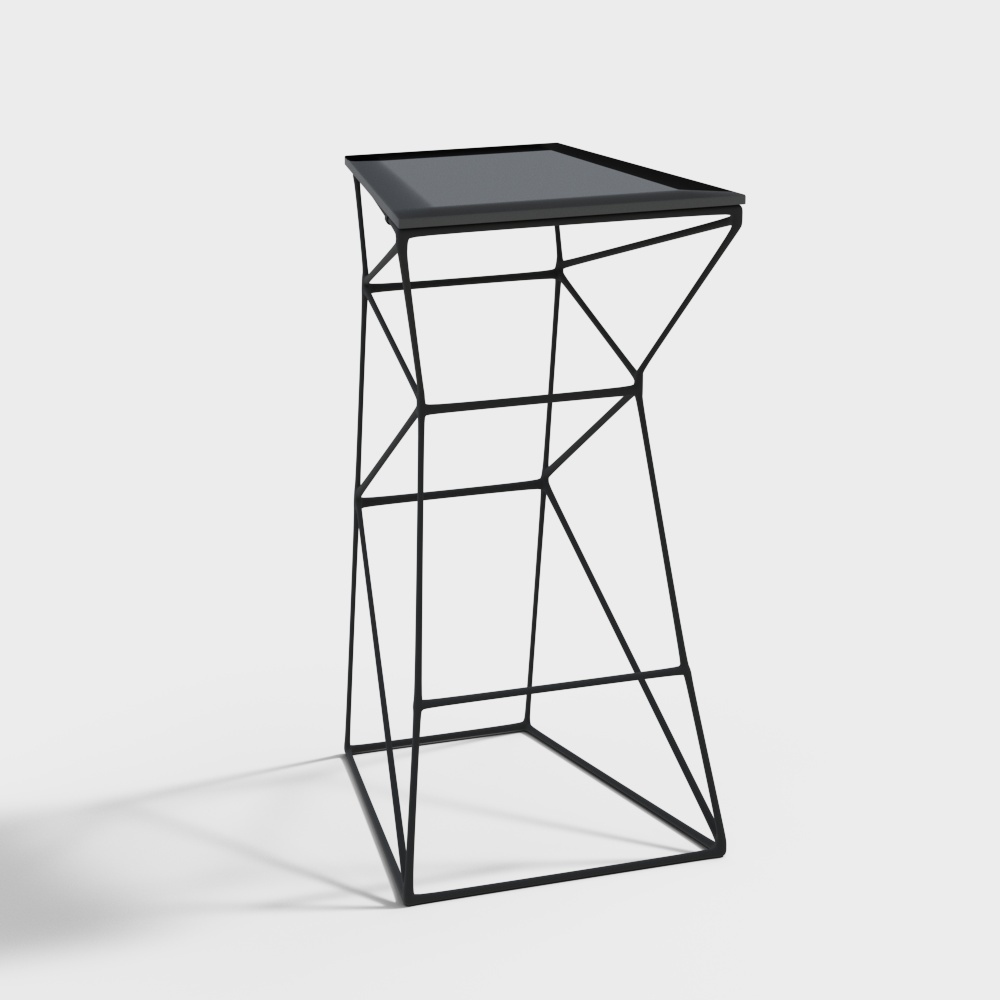 Scandinavian Bar Stools Black – Minimalist Wooden Design