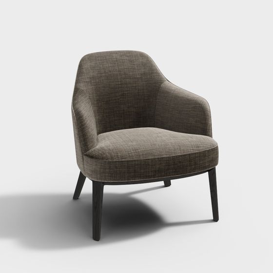 Cozy Lounge Chair 3D model