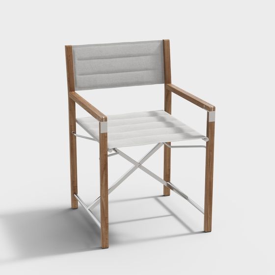 Stylish Director Chair 3D model for Modern Interiors