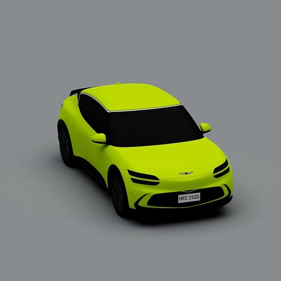 Neon Racer 3D model