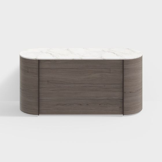Elegance Console 3D model for Modern Interiors