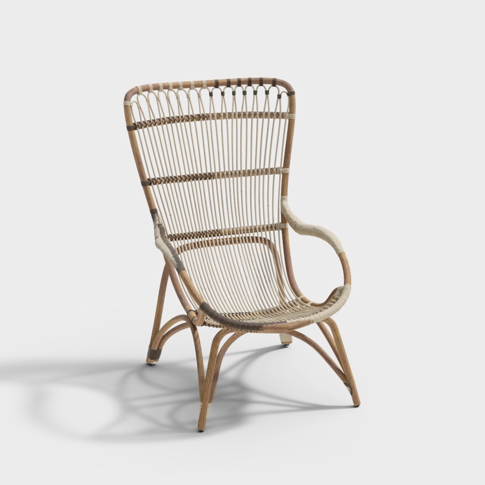 Sika Design Monet Chair and Footstool-1