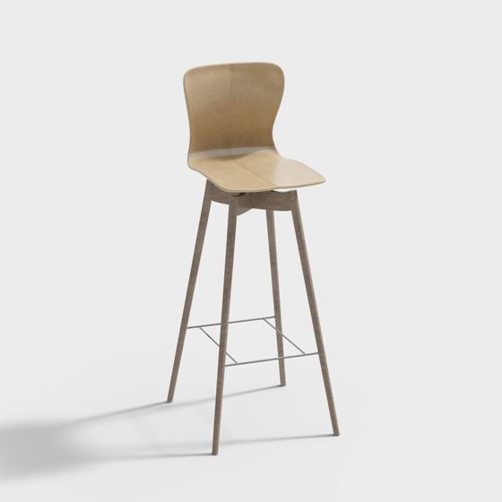 Urban Chic Bar Stool 3D model