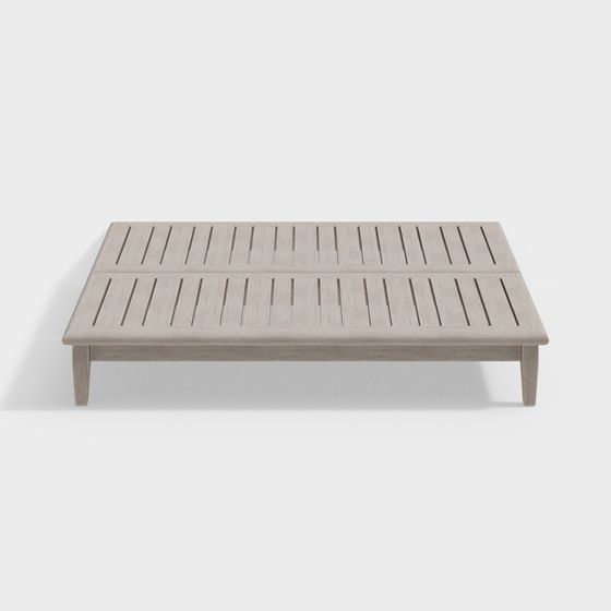 Urban Balcony Table 3D model for Modern Spaces